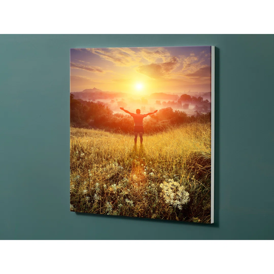 Notiz Motive Sunset Magnetic Wall Mounted Cork Board