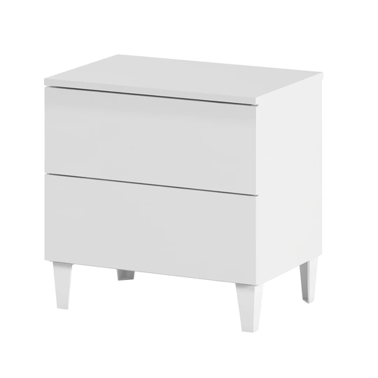 Demi-Leigh 2 Drawer Bedside Table