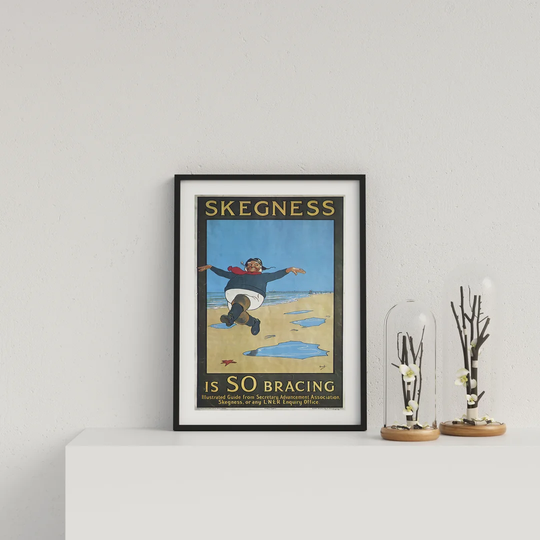 Vintage Travel Poster Skegness