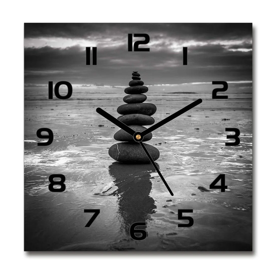 Balance Stones Silent Wall Clock