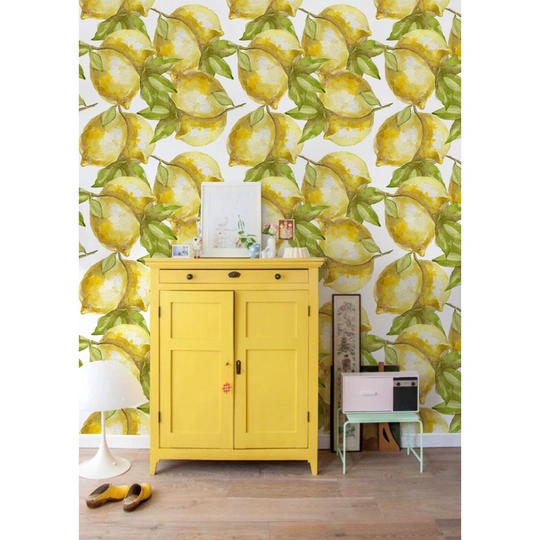 Herta Lemon Citron Fruits Wallpaper