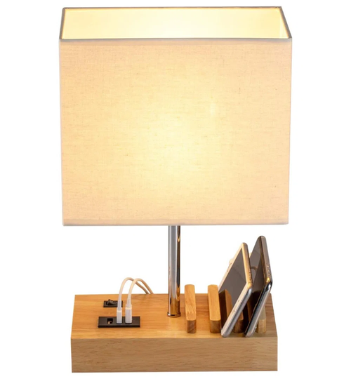 Curwensville 37Cm Table Lamp with USB