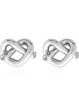 Kate Spade New York Loves Me Knot Stud Earrings - Silver