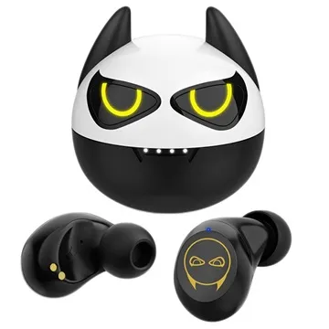Onikuma T12 TWS Earphones with Charging Case - Devil
