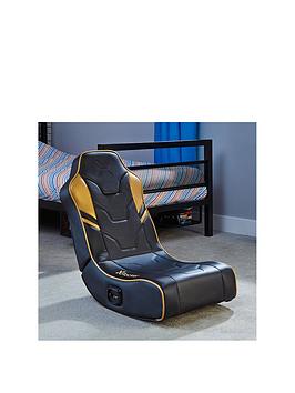 X Rocker Shadow 2.0 Gold Limited Edition Stereo Audio Gaming Floor Rocker