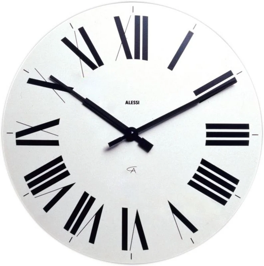 Firenze Wall Clock in White