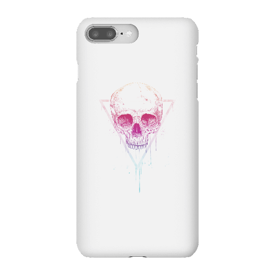 Balazs Solti Colourful Skull Phone Case for iPhone and Android - iPhone 8 Plus - Snap Case - Matte