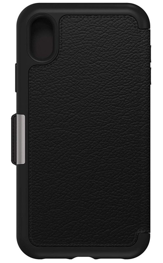 OtterBox Strada Series Folio Case Black for iPhone XR