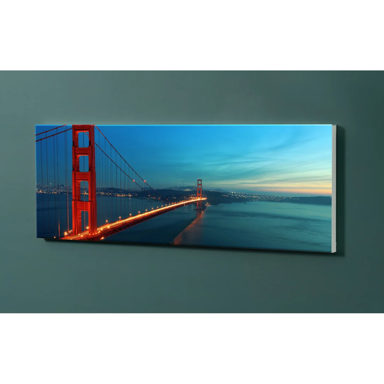 Notiz Motive Golden Gate Magnetic Wall Mounted Cork Board