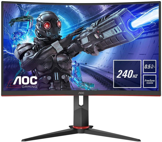 AOC C27G2ZU/BK 27" Full HD 240Hz VA Monitor with FreeSync Premium