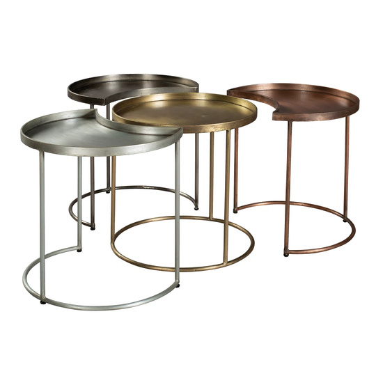 Fokke 3 Piece Side Table Set