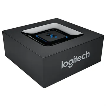 Logitech Bluetooth Audio Adapter - 3.5mm AUX, 2RCA (Open Box - Excellent) - Black