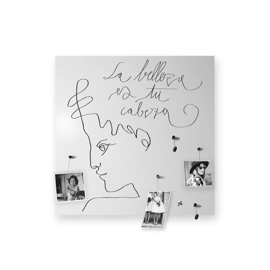 Artistic Magnetic Wall Mounted Photo Memo Board