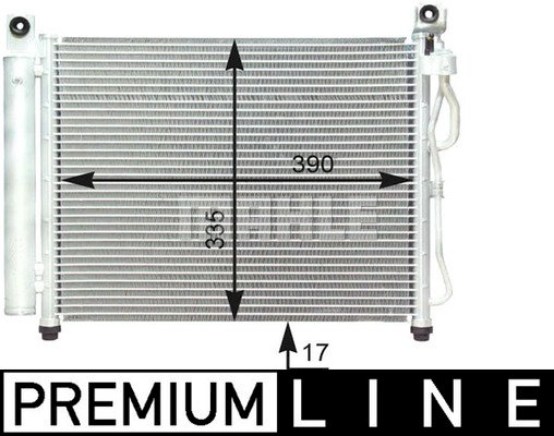 Condenser Air Conditioning 8FC351302-671 by BEHR