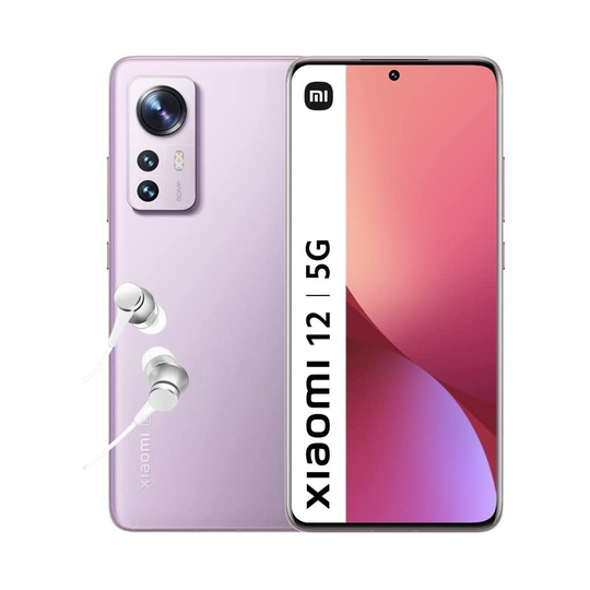 (Unlocked) Xiaomi 12 5G Dual SIM 256GB 8GB RAM - Purple