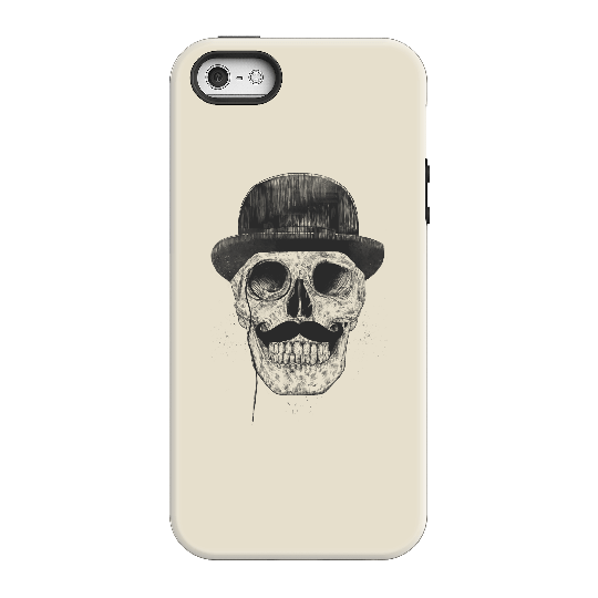 Balazs Solti Monocle Skull Phone Case for iPhone and Android - iPhone 5/5s - Tough Case - Matte