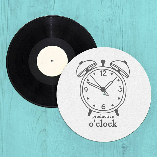 Productive O'Clock Slip Mat