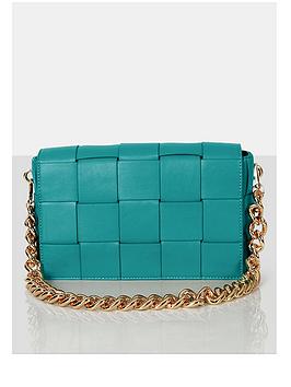 Public Desire The Mayan Shoulder Bag - Teal