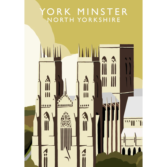 York Minster 2 by Richard O'Neil - Graphic Art Print on Paper