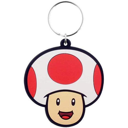 Super Mario Keychain - Toad Keyring - Official Nintendo