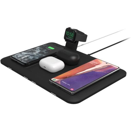 mophie 4-in-1 wireless charging mat (Black - UK Plug)