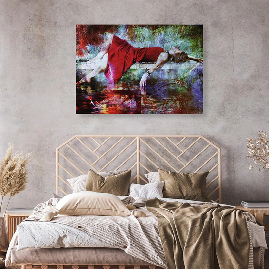 Canvas Print, Red Abstractions 16716