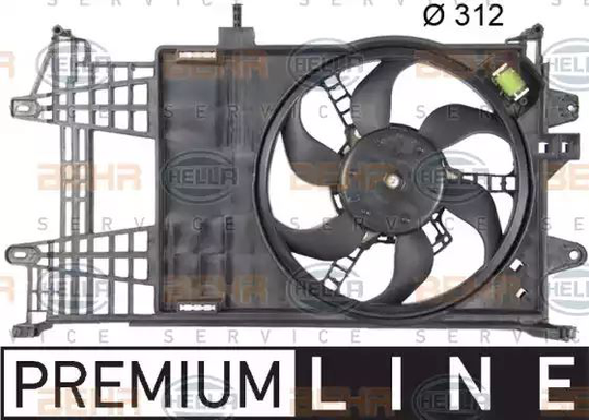 Air Conditioning fan 8EW351039-641 by BEHR
