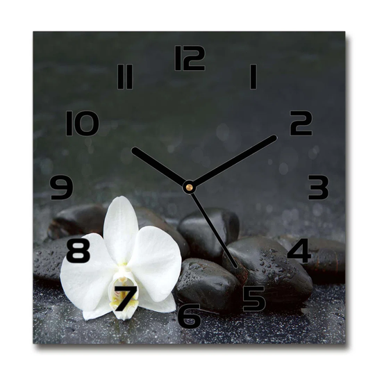 Ilenna Orchid Silent Wall Clock