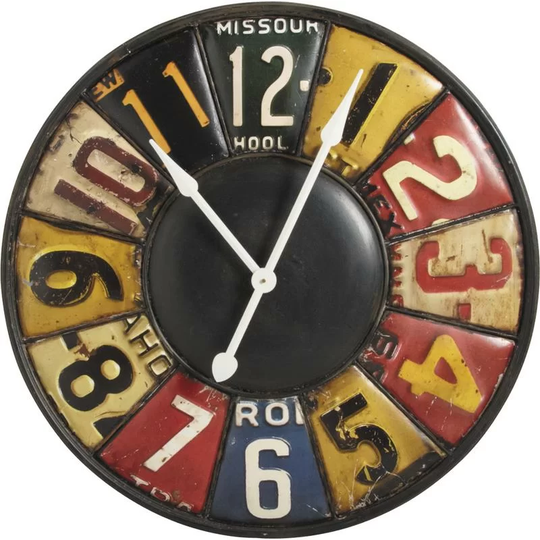 Oversized Springdale Metal 79cm Wall Clock