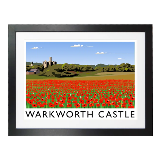 Warkworth Castle 2 by Richard O'Neil - Graphic Art Print on Paper