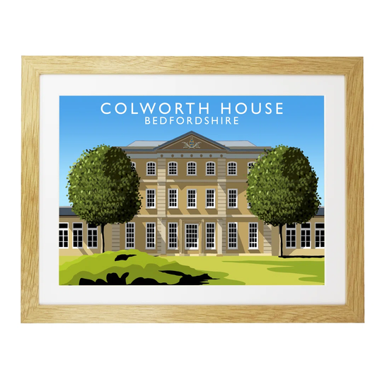 Colworth House by Richard O'Neil - Graphic Art Print on Paper