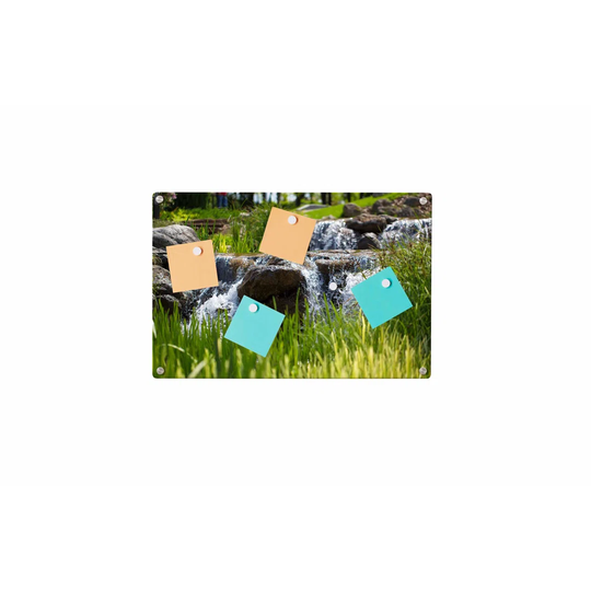Waterfall Magnetic Wall Mounted Photo Memo Board