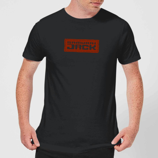 Samurai Jack Classic Logo Men's T-Shirt - Black - XS - Black