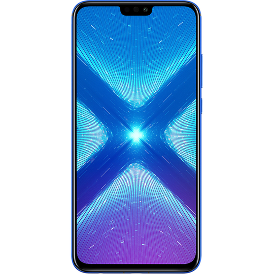 (Tesco Mobile, Blue) Honor 8X Dual Sim | 128GB | 6GB RAM