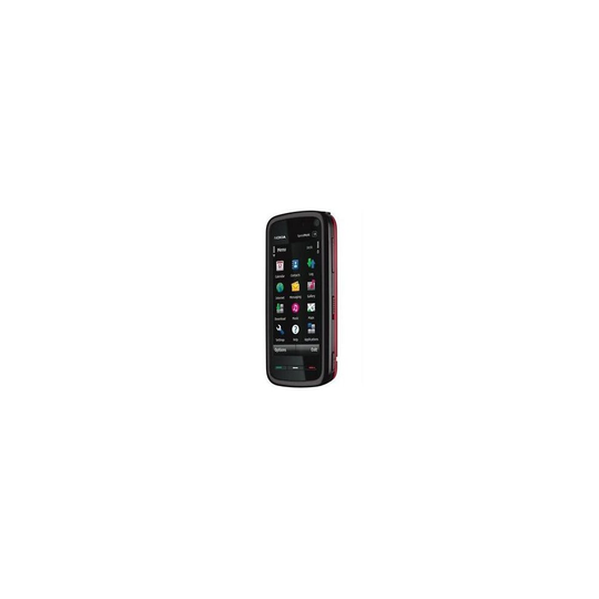 (Unlocked, Red) Nokia 5800 XpressMusic Single Sim | 81MB | 128MB RAM