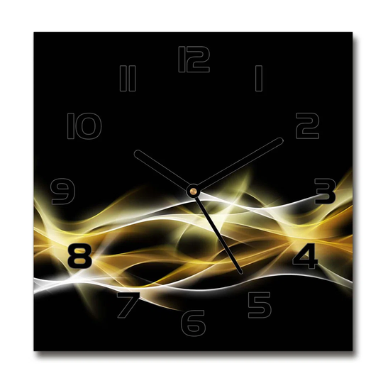 Abstraction of Light Silent Wall Clock