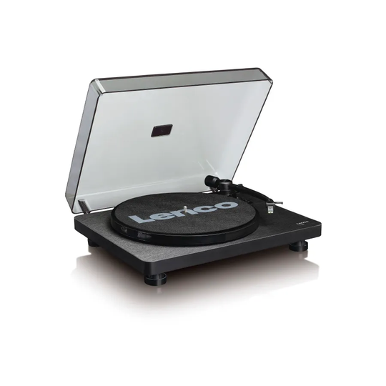 Lenco L-30 USB Auto-Stop Record Player - Black