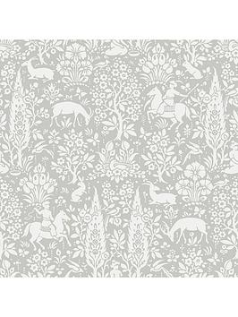 Crown Woodland Wallpaper