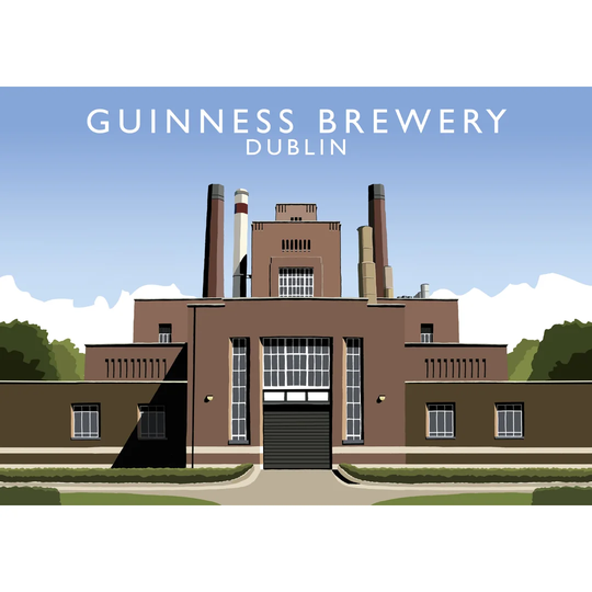 Guinness Brewery 1 by Richard O'Neil - Graphic Art Print on Paper
