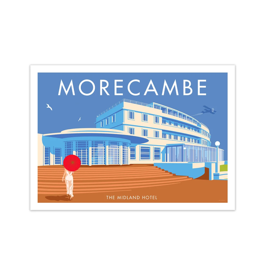'Morecambe Midland' Graphict Art