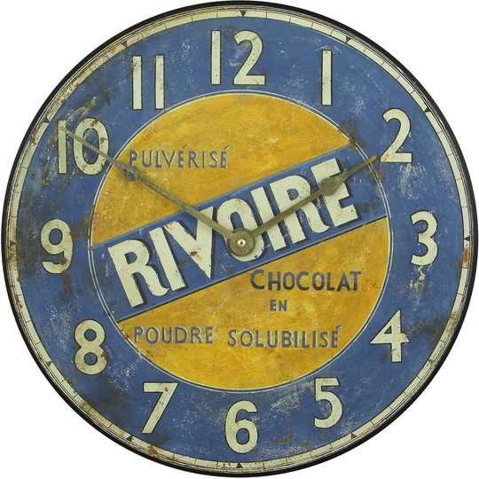 Rivoire Chocolate Wall Clock