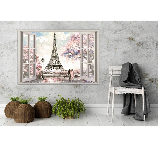 Canvas Print, Cities And Pink Architecture
