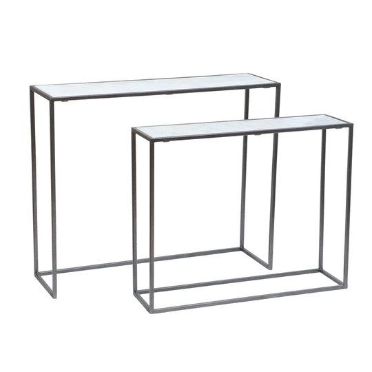 Fedak 2 Piece 99Cm Console Table Set
