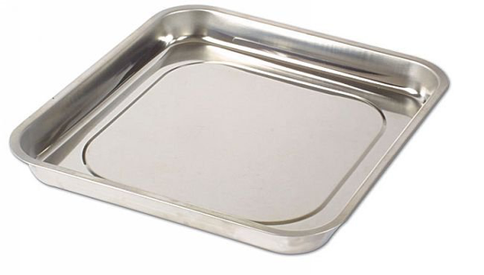 Laser Tools 3413 Magnetic Tray - Quad Stainless Steel