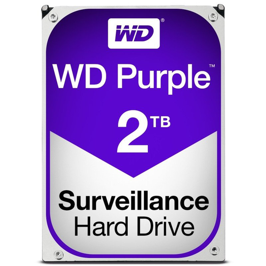 WD Purple 2TB 3.5" SATA Surveillance Hard Drive