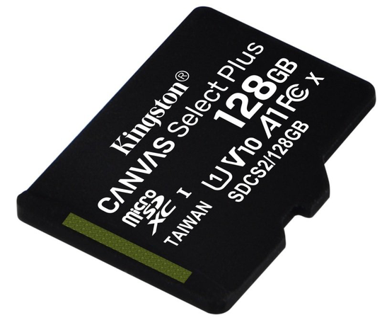 Kingston Canvas Select Plus 128GB microSD - No Adaptor