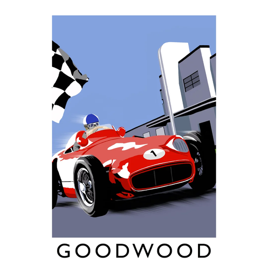 Goodwood 2 by Richard O'Neil - Graphic Art Print on Paper