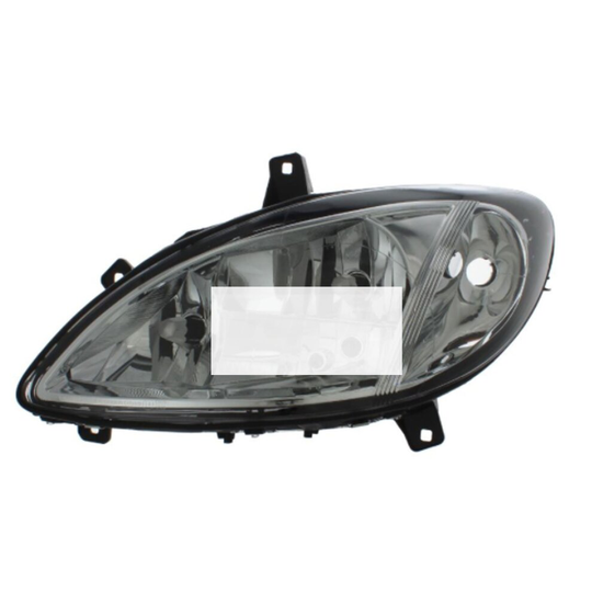 Passenger Left Headlight Inc Fog Spec Fits Mercedes Vito / Viano 2003-2011 W639