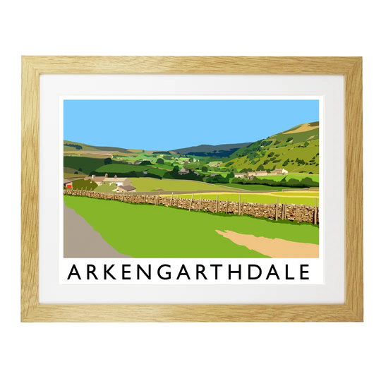 Arkengarthdale by Richard O'Neil - Graphic Art Print on Canvas