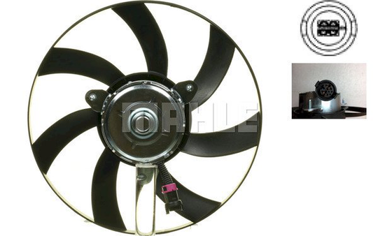 Air Conditioning fan 8EW351044-481 by BEHR Right
